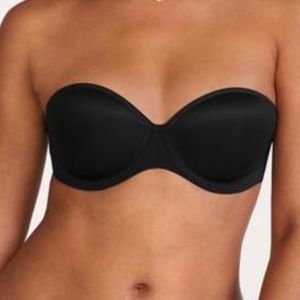 New ThirdLove 24/7 Strapless Bra in black